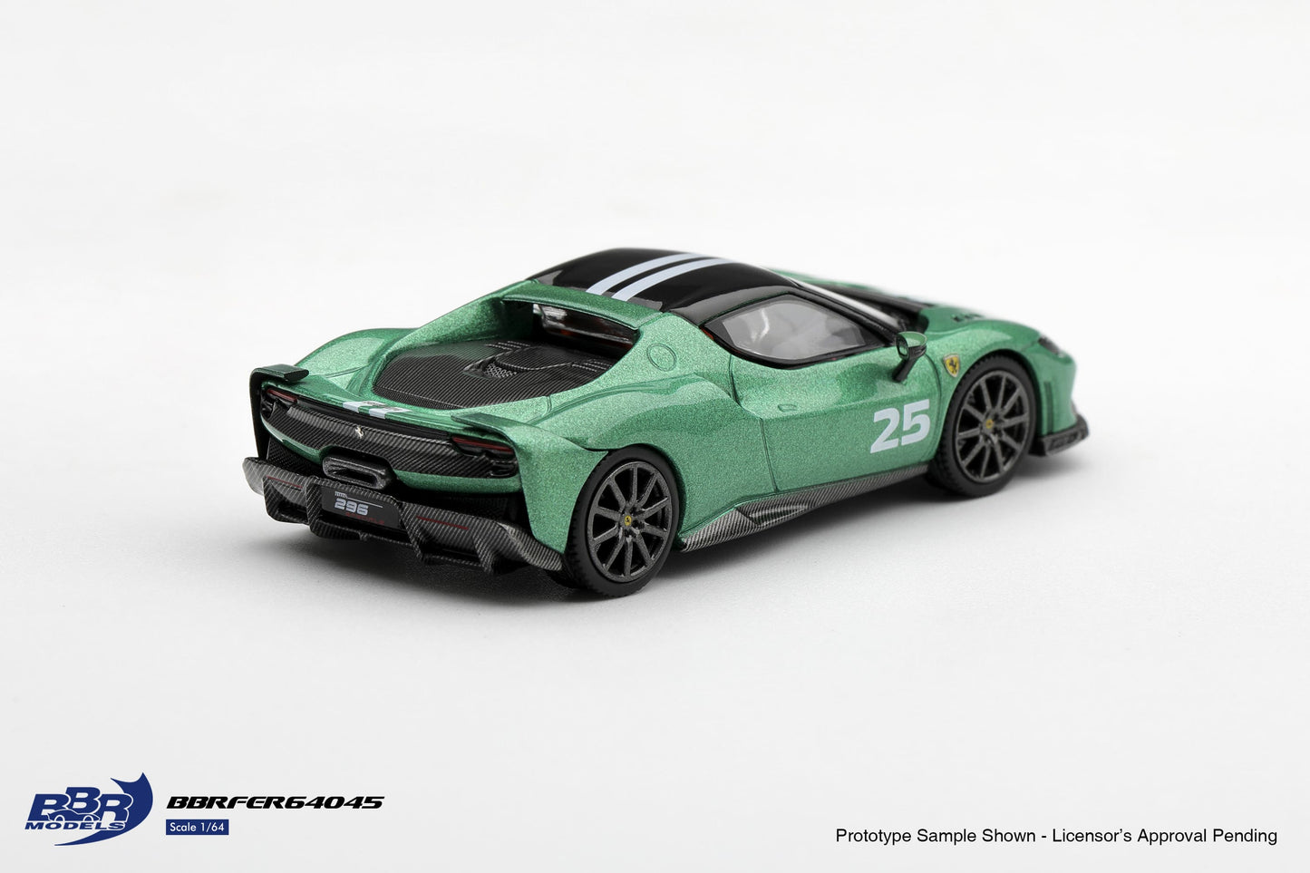 [PRÉCOMMANDE] BBR - Ferrari 296 Speciale Verde Nürburgring 2025 - Échelle 1/64 BBRFER64045