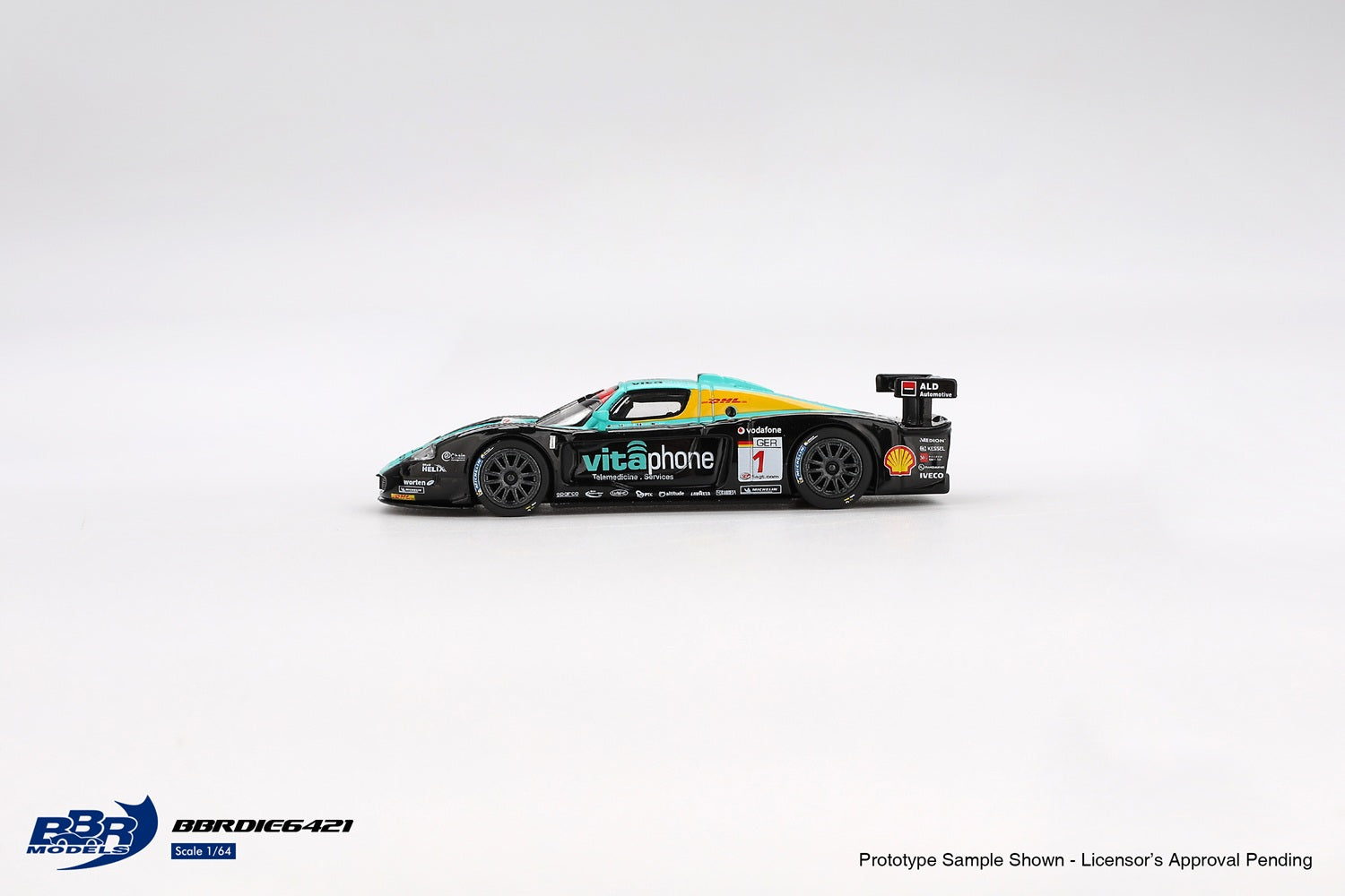 BBR Models - Maserati MC12 Competitione #1 Vitaphone Racing Team