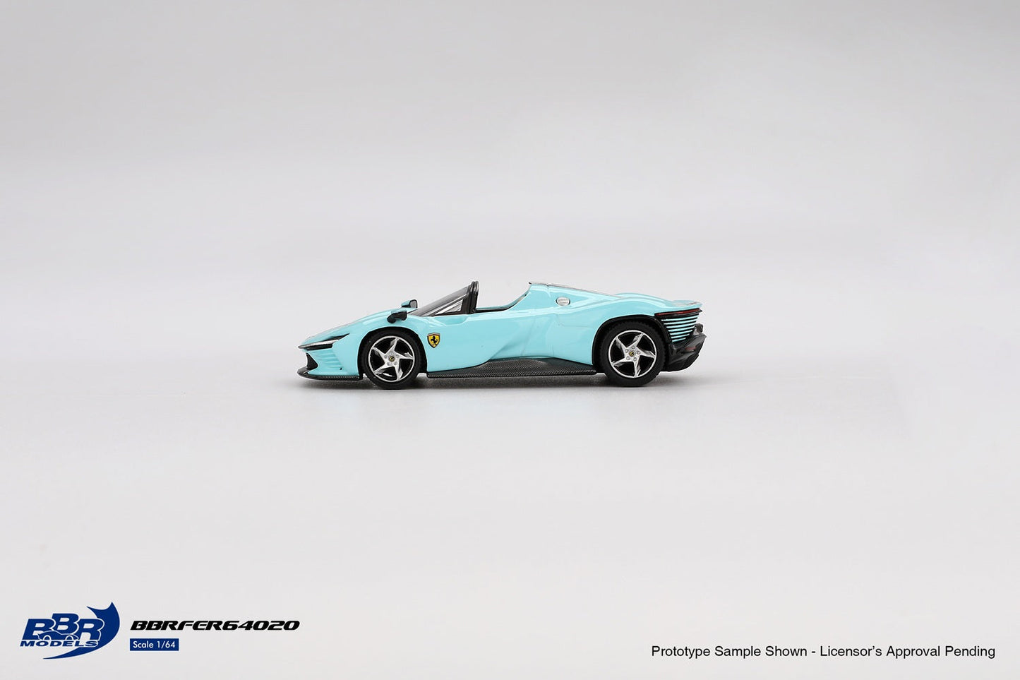 [PRE-ORDER] BBR Models - Ferrari Daytona SP3 Light Blue 2024 - Scale 1/64 BBRDIE64020 EAN 8055598830272