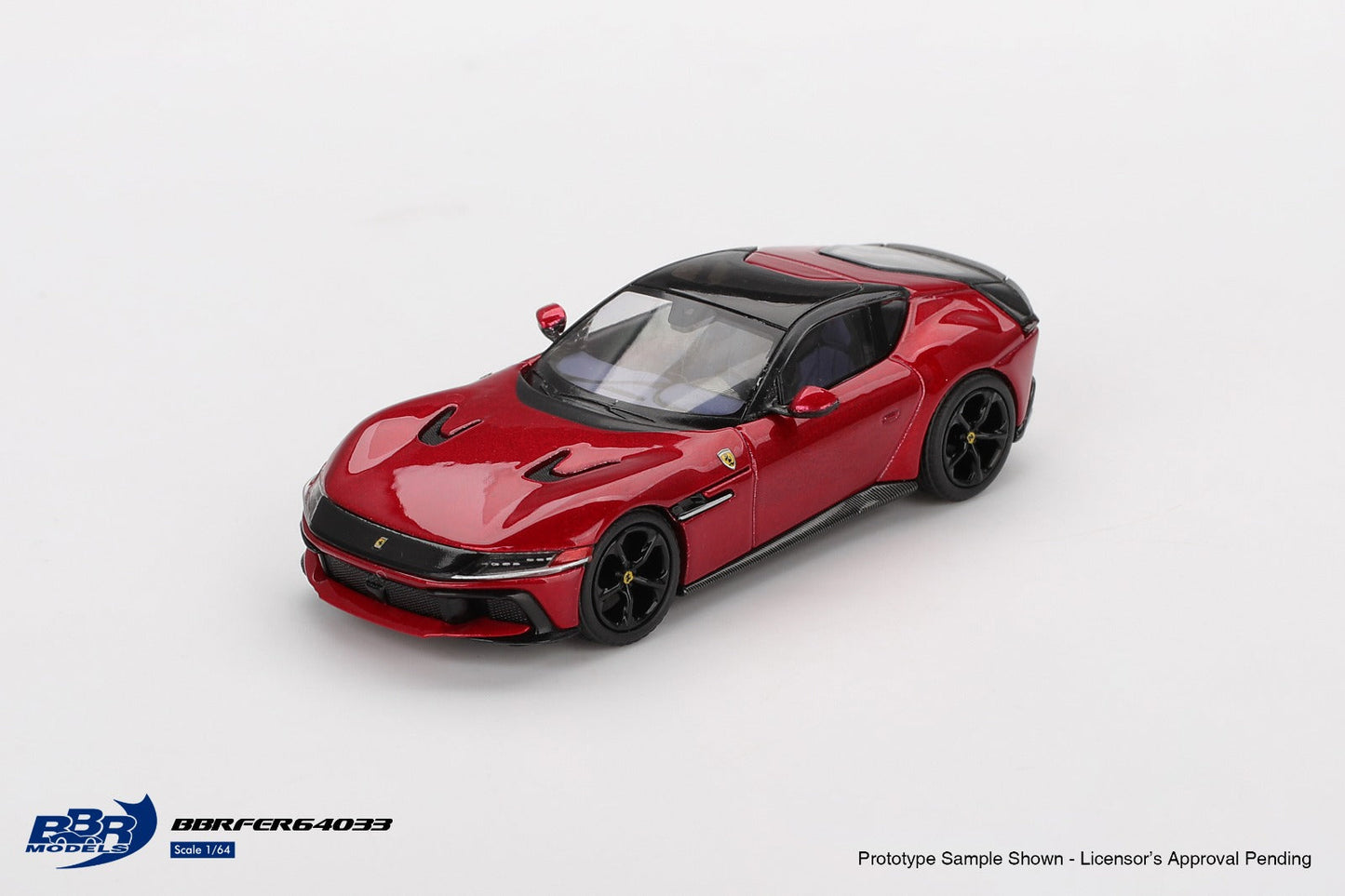 [PRE-ORDER] BBR Models - Ferrari 12 Cilindri Rosso Imola 2024 - 1/64 Scale BBRFER64033