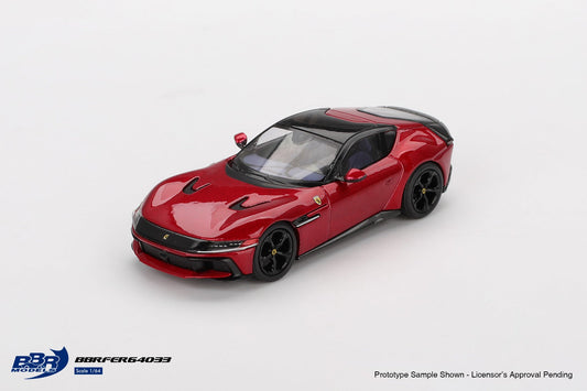 [PRE-ORDER] BBR Models - Ferrari 12 Cilindri Rosso Imola 2024 - 1/64 Scale BBRFER64033