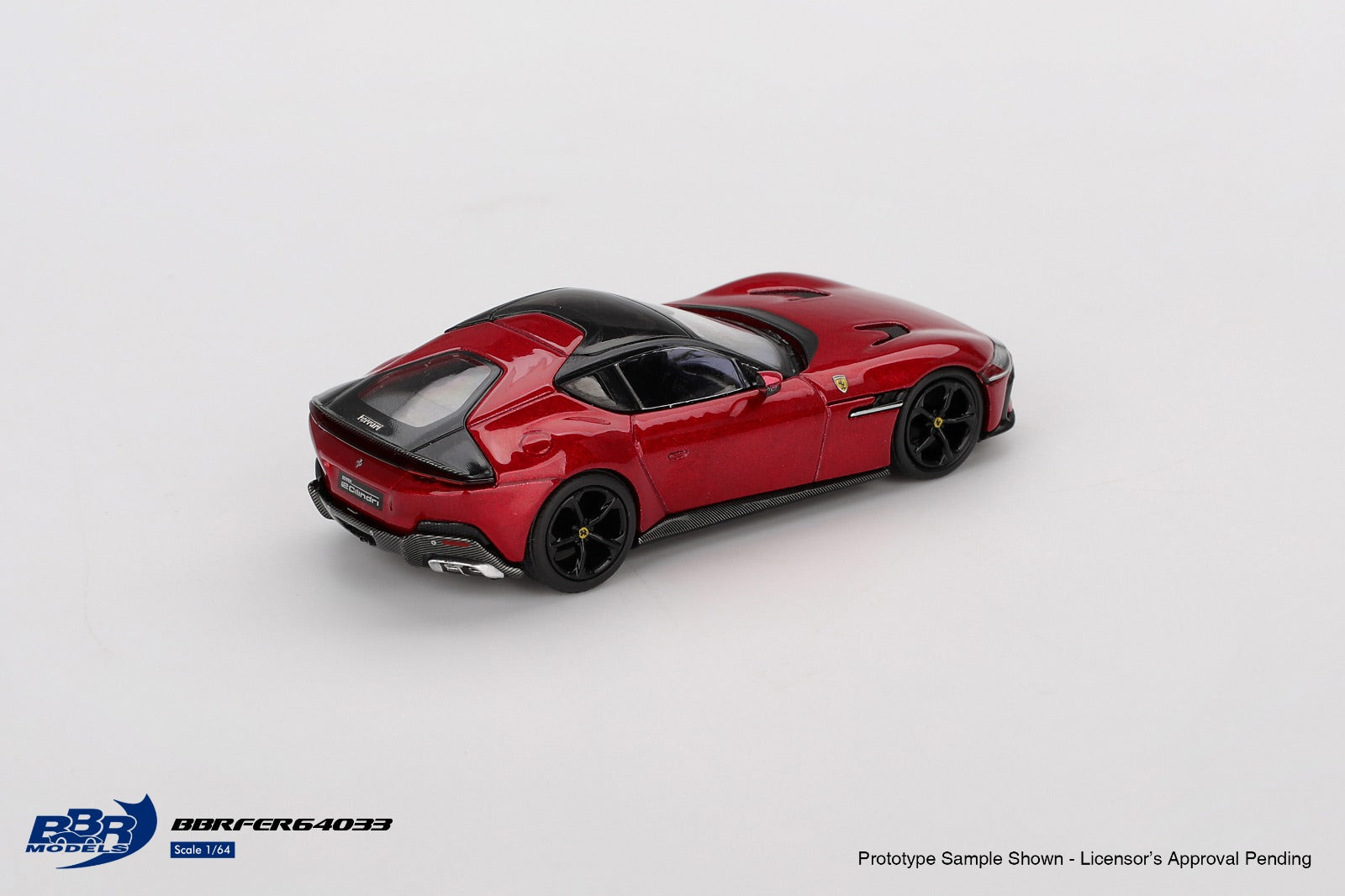PRE-ORDER] BBR Models - Ferrari 12 Cilindri Rosso Imola 2024 - 1