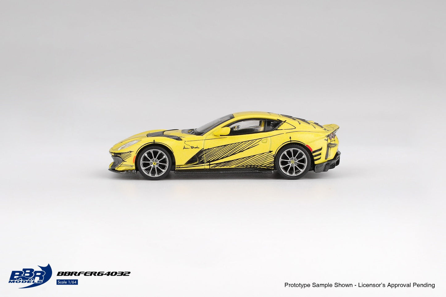 [PRE-ORDER] BBR Models - Ferrari 812 Competizione Tailor Made 2021 - Scala 1/64 BBRFER64032