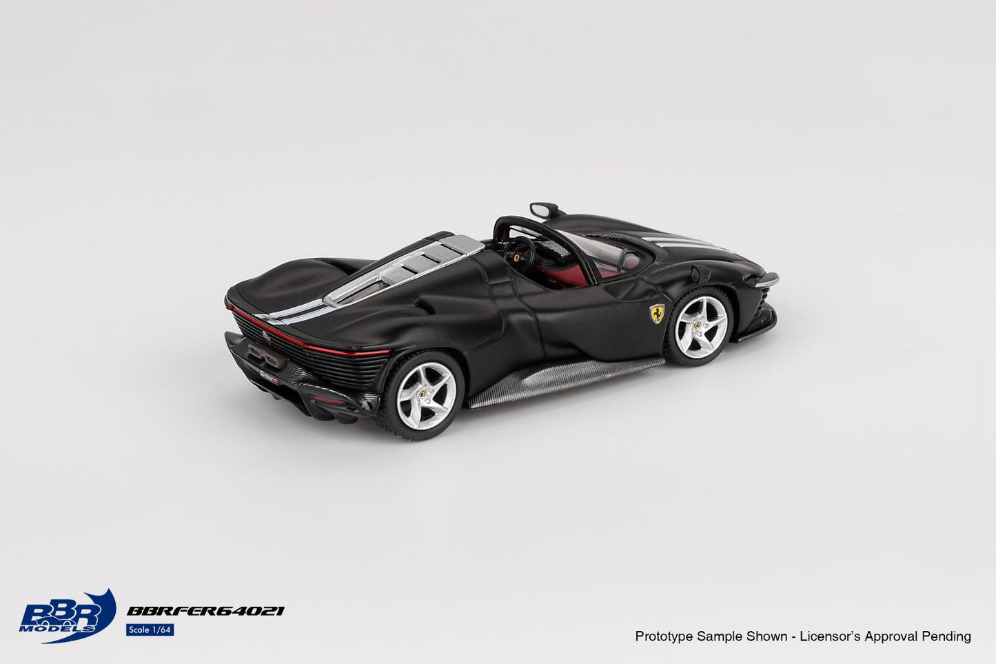 [PRE-ORDER] BBR Models - Ferrari Daytona SP3 matt Black 2024 - Scale 1/64 BBRFER64021