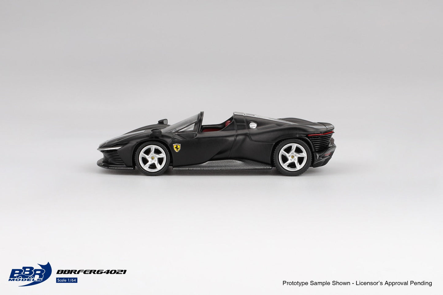 [PRE-ORDER] BBR Models - Ferrari Daytona SP3 matt Black 2024 - Scale 1/64 BBRFER64021
