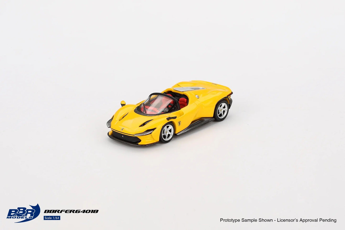 BBR Models - Ferrari Daytona SP3 Giallo Modena - Scala 1/64 BBRFER64018