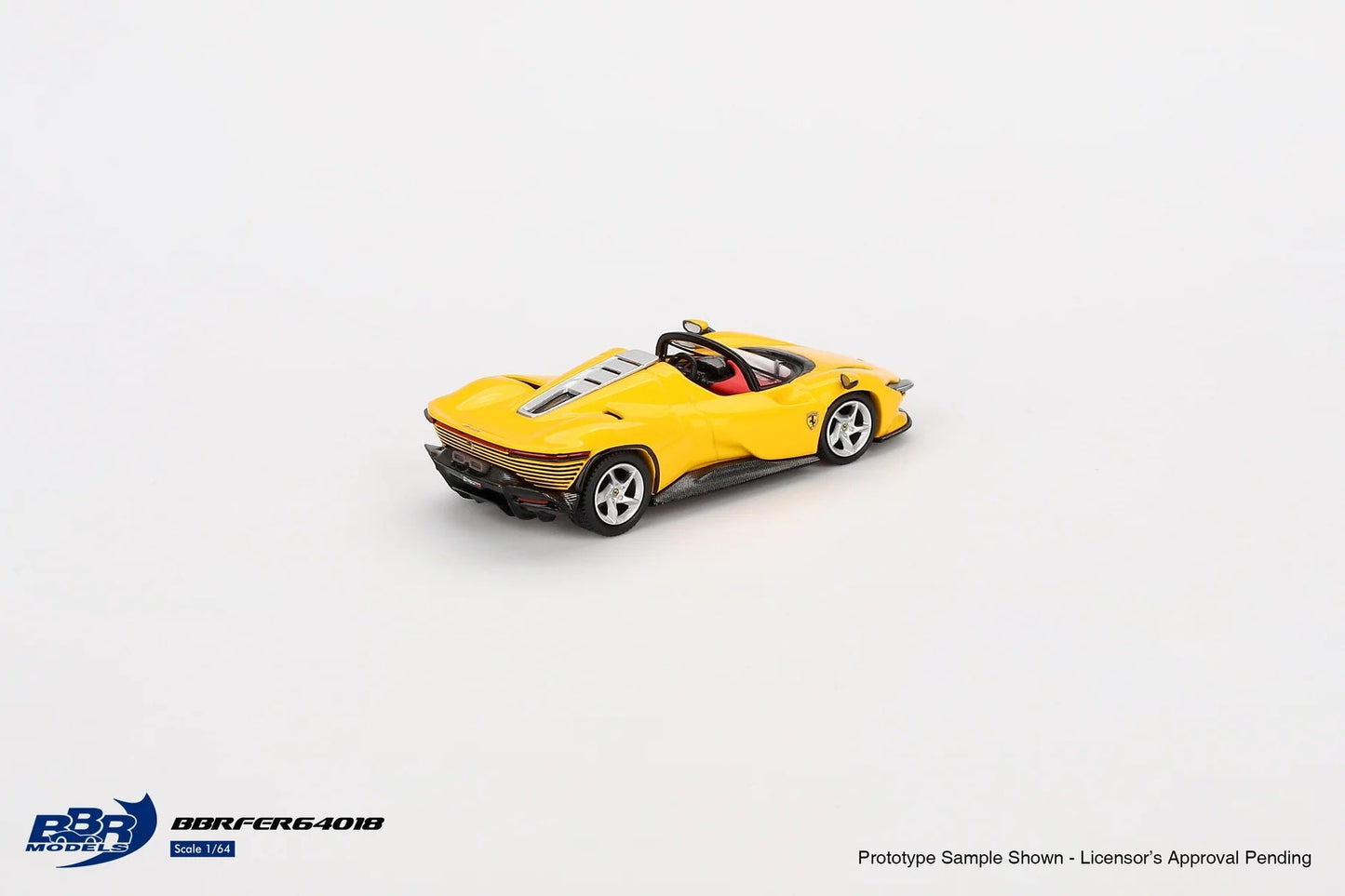 BBR Models - Ferrari Daytona SP3 Giallo Modena - Scala 1/64 BBRFER64018