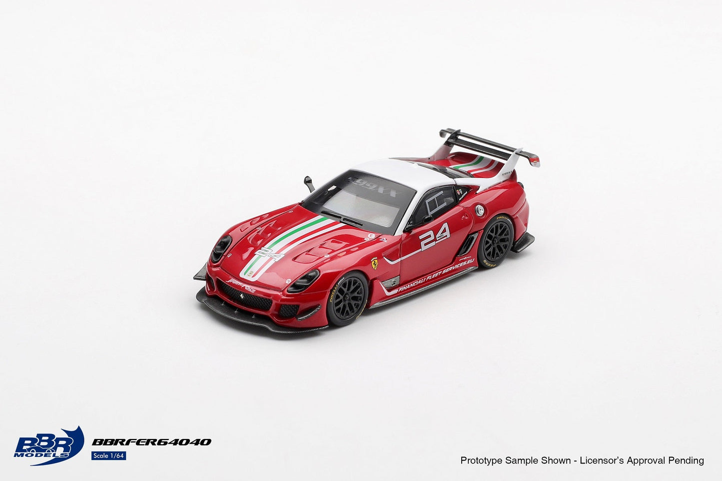 [PRÉCOMMANDE] - BBR Models - Ferrari 599XX Evo #24 2011 - Échelle 1/64 BBRFER64040