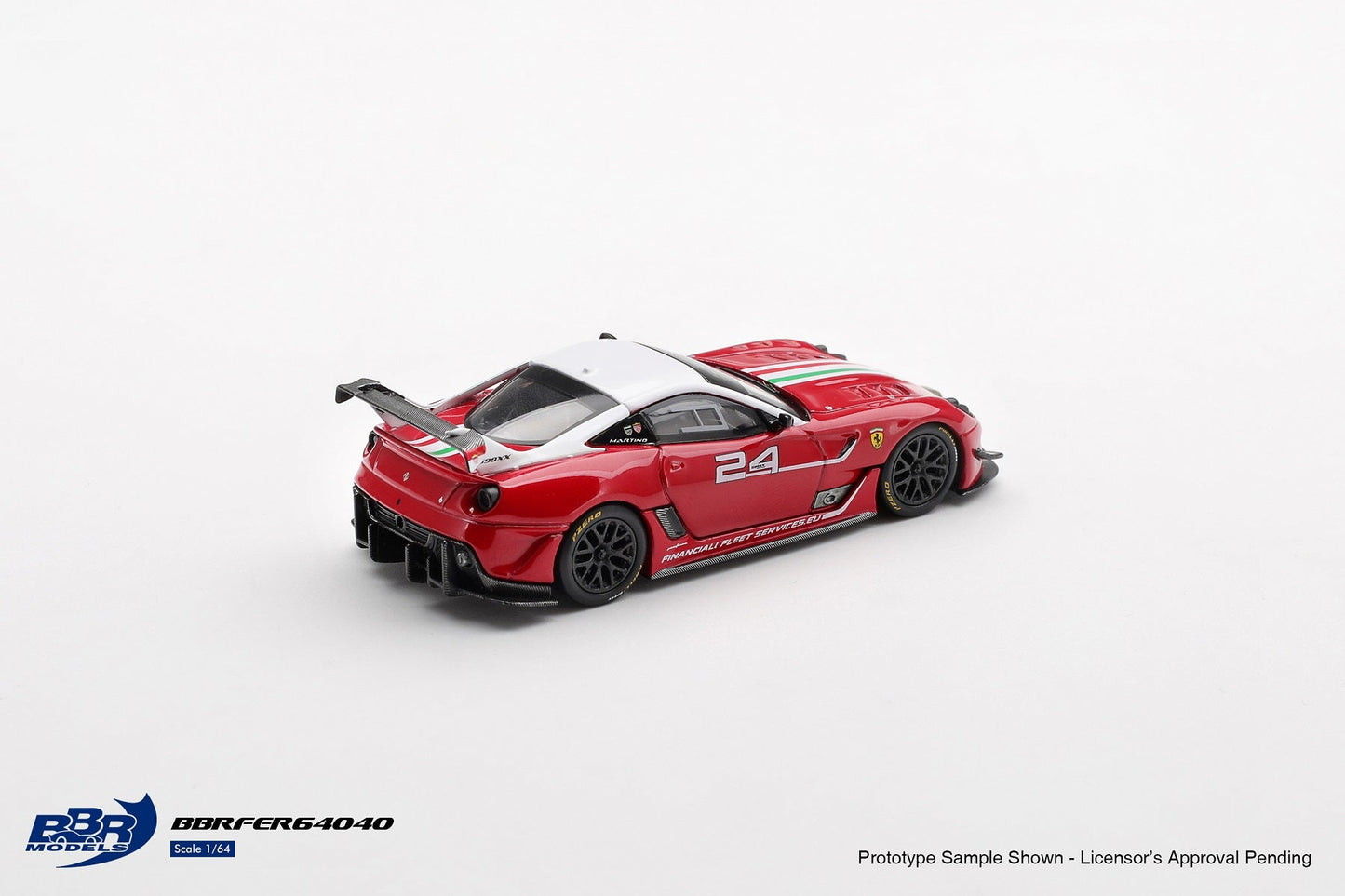 [PRÉCOMMANDE] - BBR Models - Ferrari 599XX Evo #24 2011 - Échelle 1/64 BBRFER64040