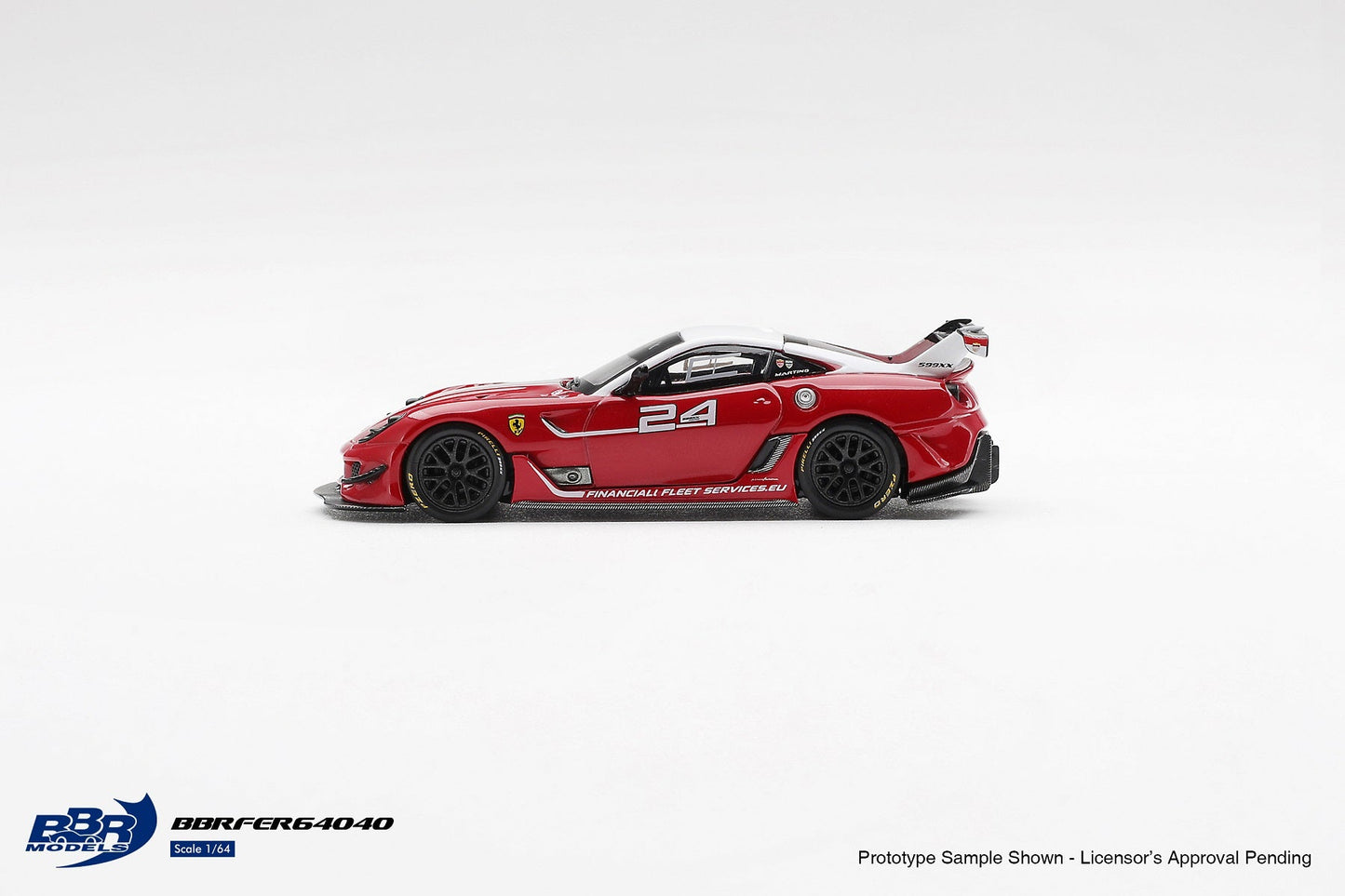 [PRÉCOMMANDE] - BBR Models - Ferrari 599XX Evo #24 2011 - Échelle 1/64 BBRFER64040