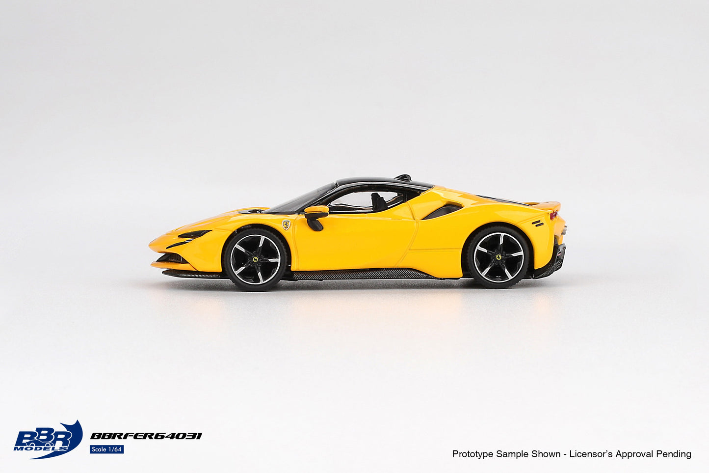 [PRE-ORDER] BBR Models - Ferrari SF90 Modena Yellow 2024 - 1/64 Scale BBRFER64031