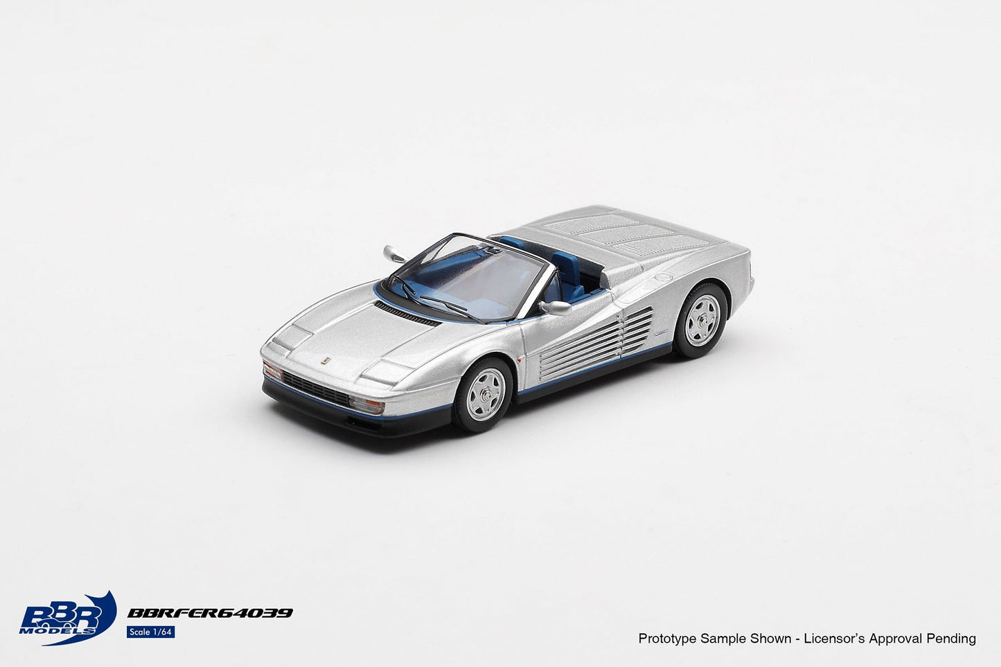 [PRE-ORDER] - BBR Models - Ferrari Testarossa Spider Pininfarina Gianni Agnelli 1986 - Scala 1/64 BBRFER64039