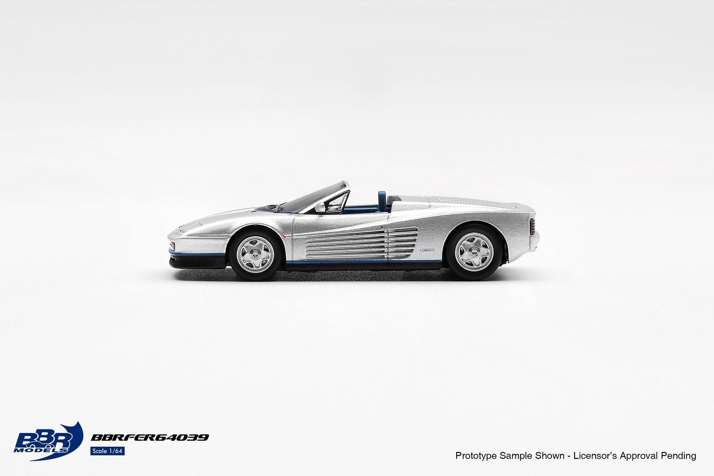 [PRE-ORDER] - BBR Models - Ferrari Testarossa Spider Pininfarina Gianni Agnelli 1986 - Scala 1/64 BBRFER64039