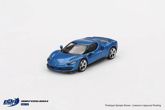 BBR Models - Ferrari 296 GTB Blu Corsa - Scale 1/64 BBRFER64004