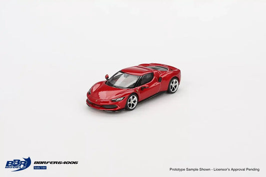 BBR Models - Ferrari 296 GTB Rosso Imola - Scala 1/64 BBRFER64006
