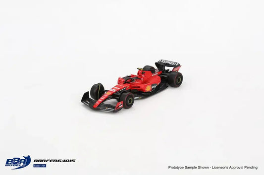 BBR Models - Ferrari SF23 #55 Carlos Sainz Bahrain GP 2023 - Scale 1/64 BBRFER64015