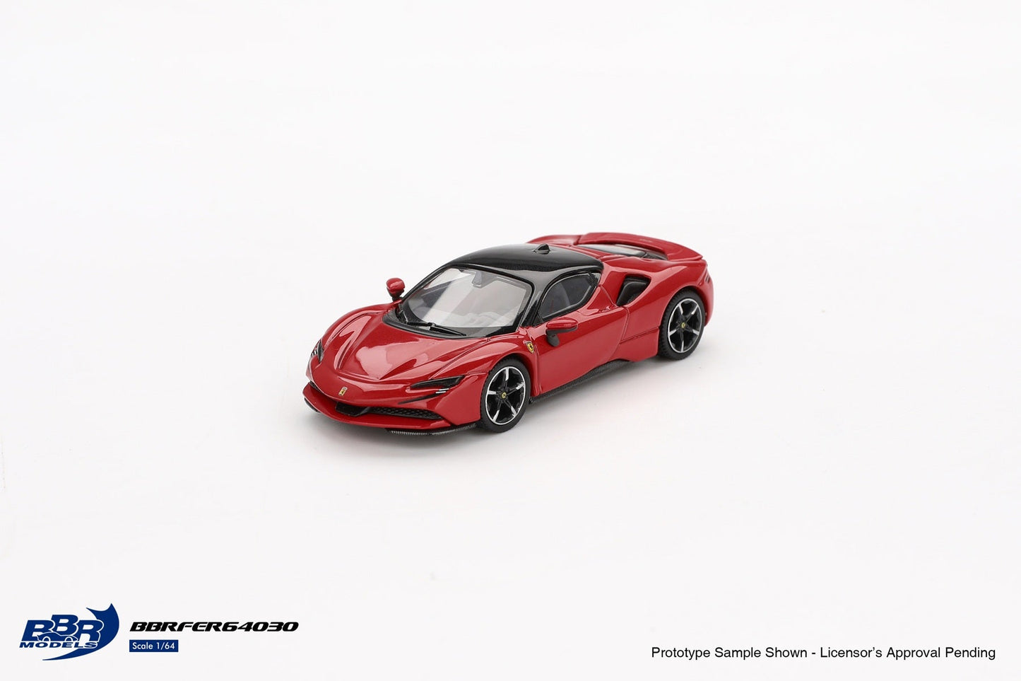[PRE-ORDER] BBR Models - Ferrari SF90 Rosso Corsa 2024 - 1/64 Scale BBRDIE64030