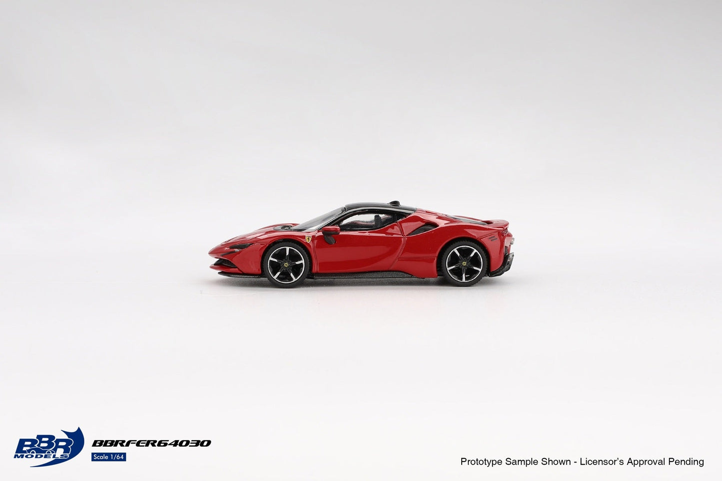 [PRE-ORDER] BBR Models - Ferrari SF90 Rosso Corsa 2024 - 1/64 Scale BBRDIE64030