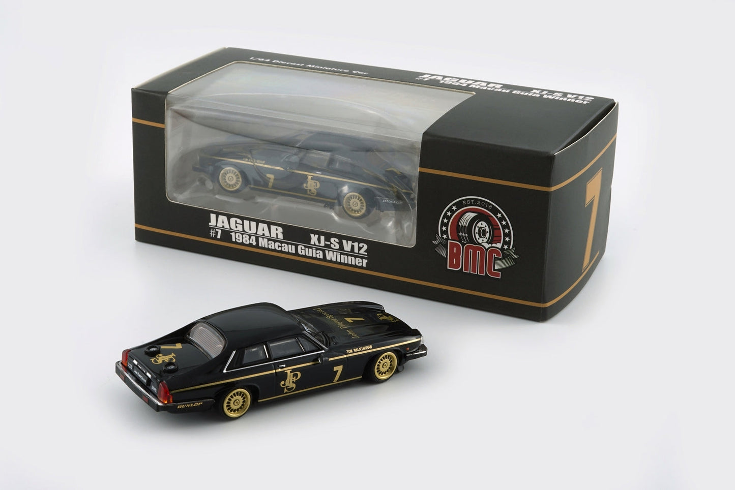 BM Creations - Jaguar XJS 1984 Macau Guia Race Winner #7 RHD - Scale 1/64 64B0317