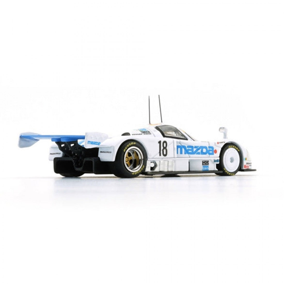 BM Creations - Mazda 787B #18 White 1991 24h Le Mans (Canada Exclusive) - Scale 1/64 64B0438