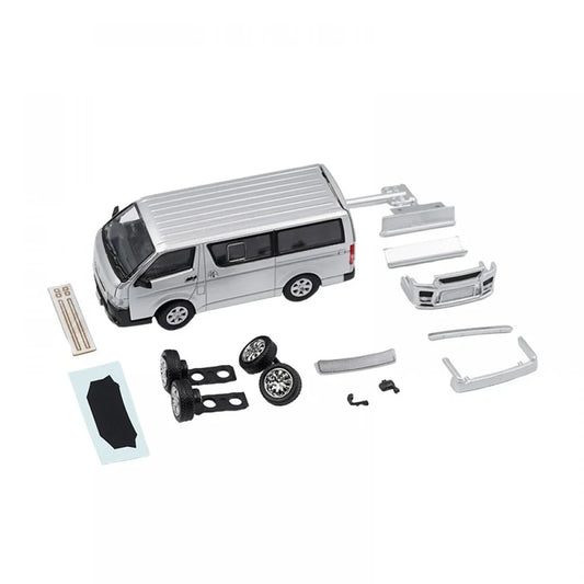 BM Creations - Toyota 2015 Hiace KDH200V Silver LHD - Scala 1/64 64B0149