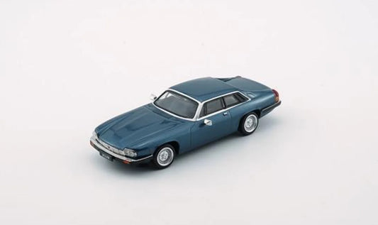BM Creations - 1984 Jaguar XJS Cobalt Blue LHD - Scale 1/64 64B0159