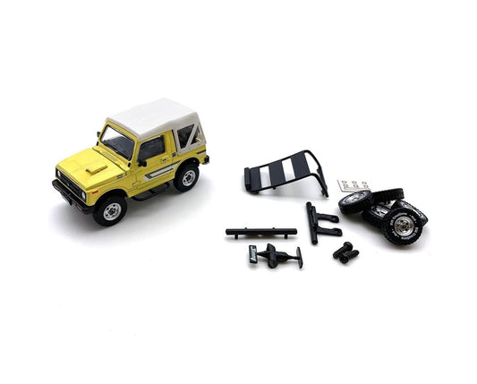 BM Creations - Suzuki Jimny (JA11) Yellow (Japan Version) RHD - Scala 1/64 64B0170