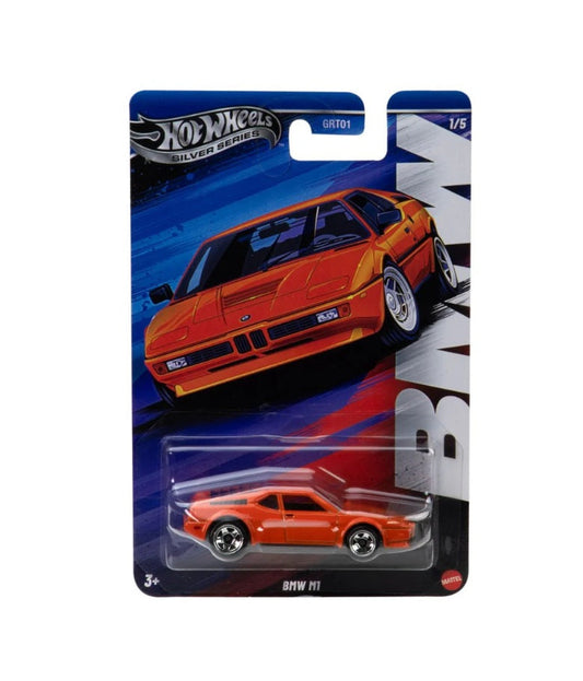 Hot Wheels - Bmw M1 - Silver Series - Scale 1/64