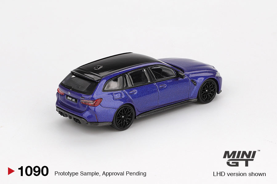 <span translate="no"><span translate="no">Mini GT</span></span> - BMW M3 M Performance Touring Portimao Blue Métallisé - Échelle 1/64 MGT01090-L