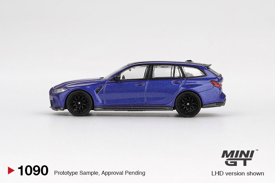 <span translate="no"><span translate="no">Mini GT</span></span> - BMW M3 M Performance Touring Portimao Blue Métallisé - Échelle 1/64 MGT01090-L