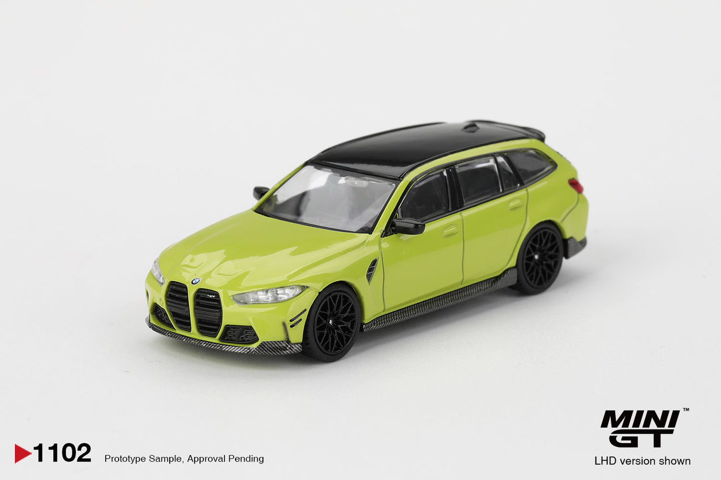 [PRE-ORDER] - Mini GT - BMW M3 (G82) M Performance Touring Sao Paulo Yellow 2025 - Scale 1-64 MGT01102-L