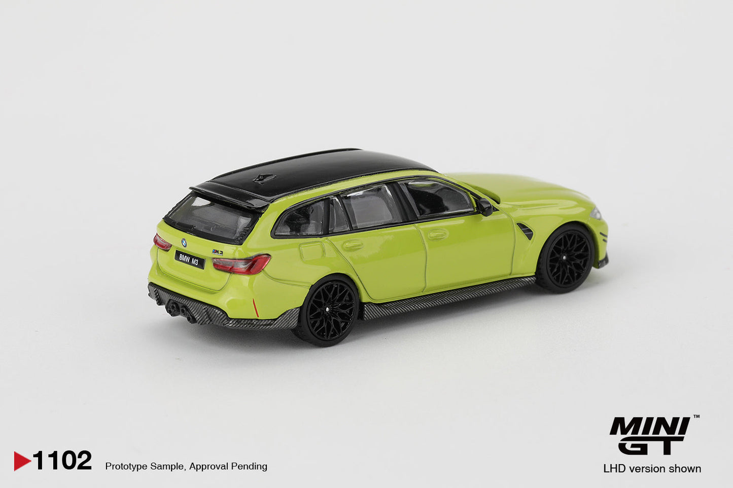 [PRE-ORDER] - Mini GT - BMW M3 (G82) M Performance Touring Sao Paulo Yellow 2025 - Scale 1-64 MGT01102-L