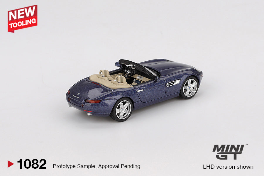 Mini GT - BMW Z8 Alpina Alpine Blue - Scale 1/64 MGT01082-L – 1-64