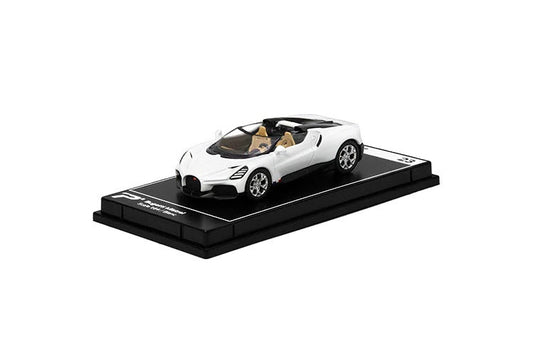Bugatti Mistral White - PosterCaRS - Scale 1/64 H23