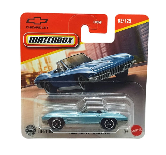 Matchbox - 1963 Chevy Corvette #83 - Scale 1/64 Approx