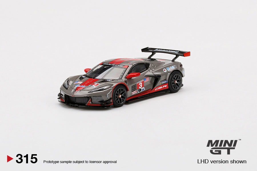 Mini GT - Chevrolet Corvette C8.R #3 Corvette Racing 2021 IMSA Sebring 12 Hrs - Scale 1/64 MGT00315-L