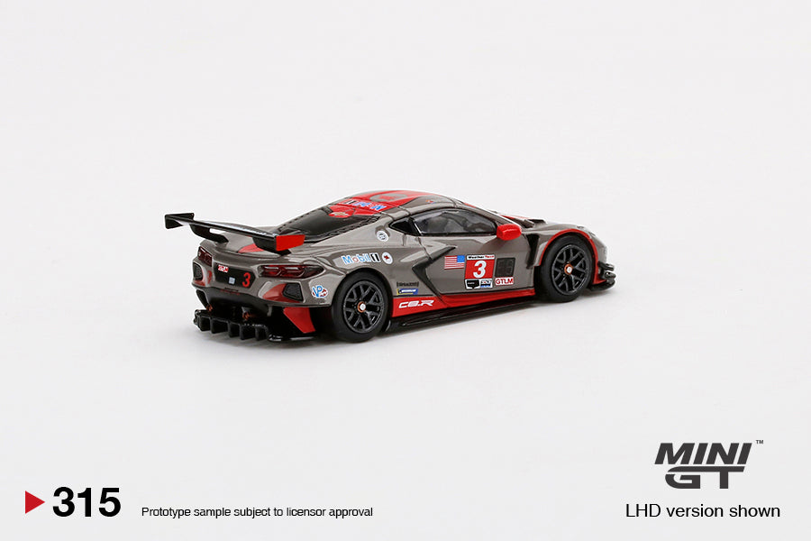 Mini GT - Chevrolet Corvette C8.R #3 Corvette Racing 2021 IMSA Sebring 12 Hrs - Scale 1/64 MGT00315-L