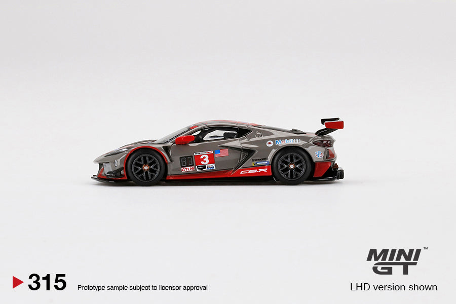 Mini GT - Chevrolet Corvette C8.R #3 Corvette Racing 2021 IMSA Sebring 12 Hrs - Scale 1/64 MGT00315-L