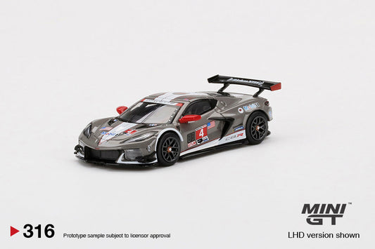 Mini GT - Chevrolet Corvette C8.R #4 2021 IMSA Sebring 12 Hrs - Scala 1/64 MGT00316-L