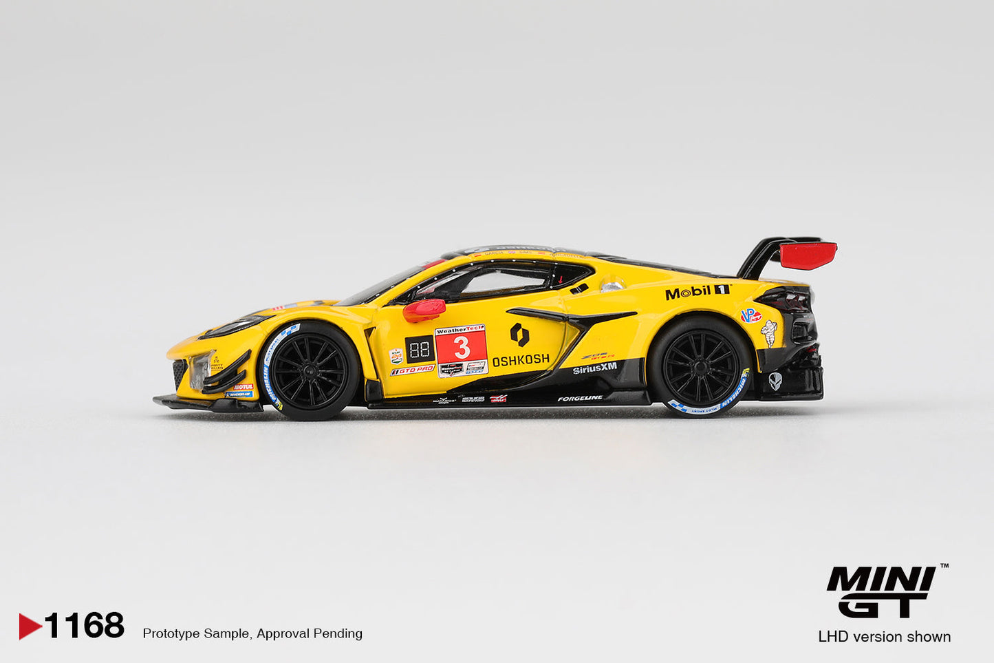 [PRE-ORDER] - Mini GT - Chevrolet Corvette Z06 GT3.R #3 Corvette Racing 2025 IMSA Daytona 24 Hrs 2025 - Scala 1-64 MGT01168-L