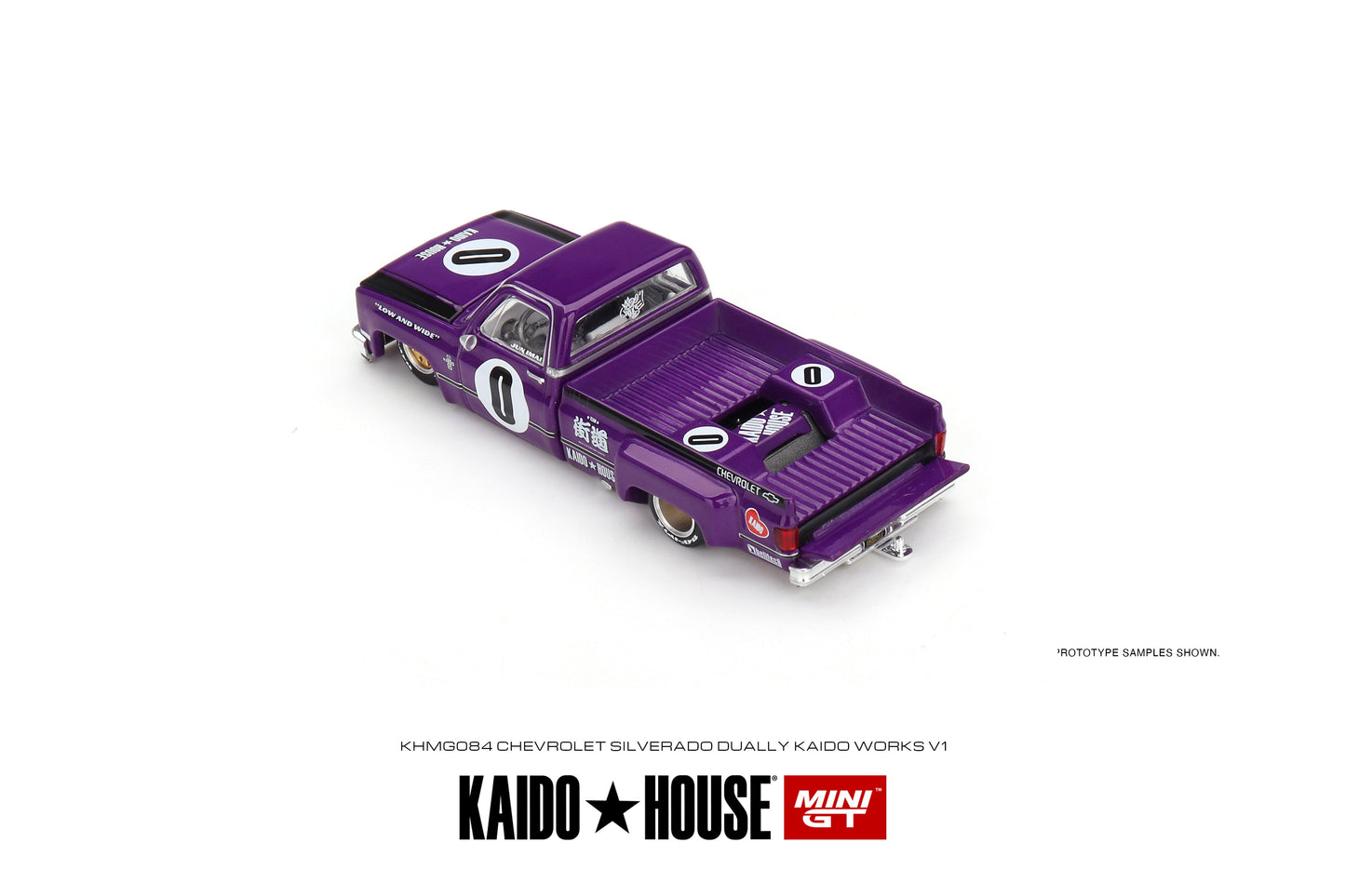 Mini GT - Chevrolet Silverado Dually KAIDO V1 - KAIDO HOUSE - Scala 1/64 KHMG084