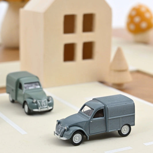 Norev - Citroen 2CV Fourgonnette 1950 Blue Névé - Scale 1/64