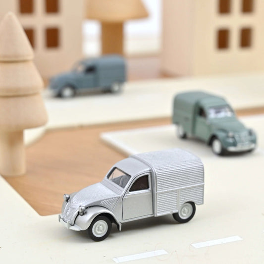 Norev - Citroen 2CV Fourgonnette 1950 Gray - Scale 1/64