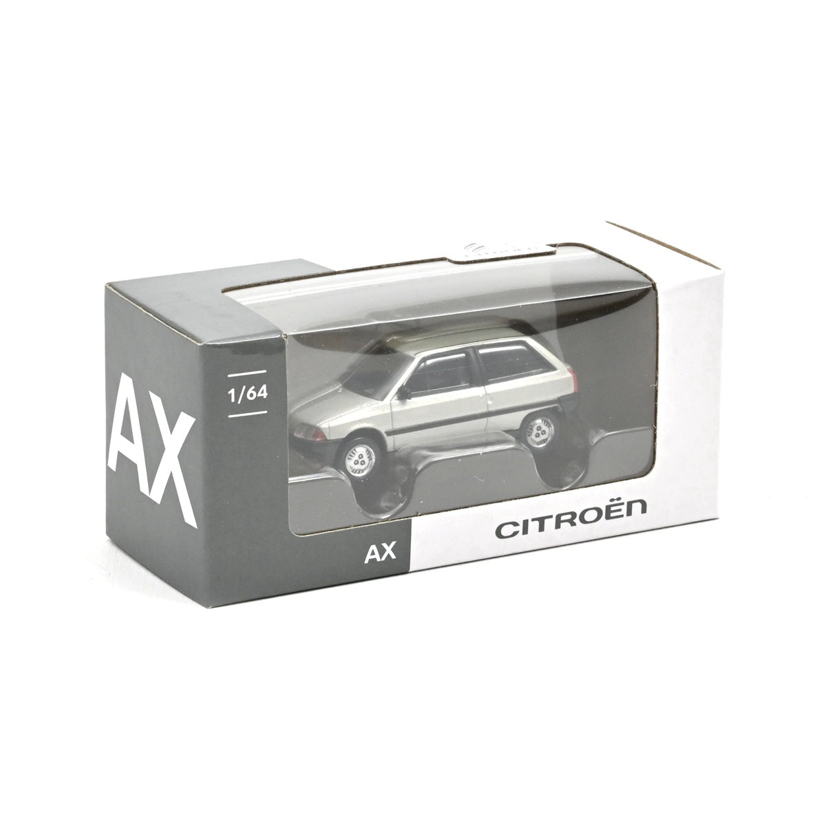 Norev - Citroen AX 3 doors Gray 1986 - Scale 1/64