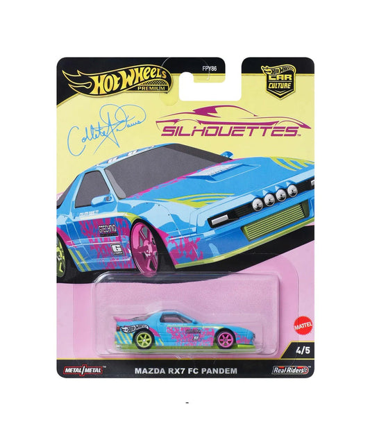 Hot Wheels Premium - Mazda RX7 FC Pandem - Series Car Culture - Silhouette - Scala 1/64