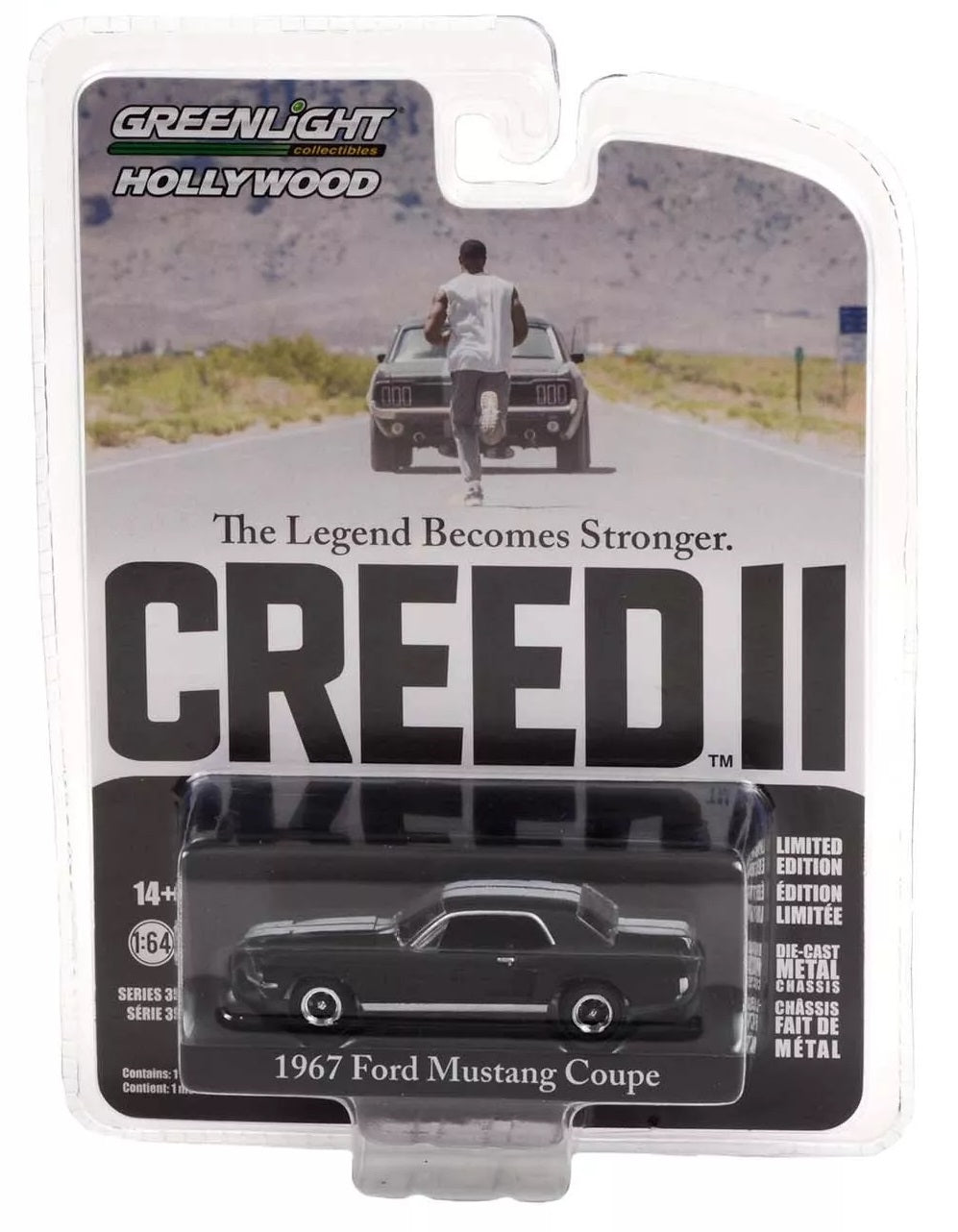 Greenlight - Ford Mustang Coupe 1967 Creed II Movie - Greenlight - Scale 1/64