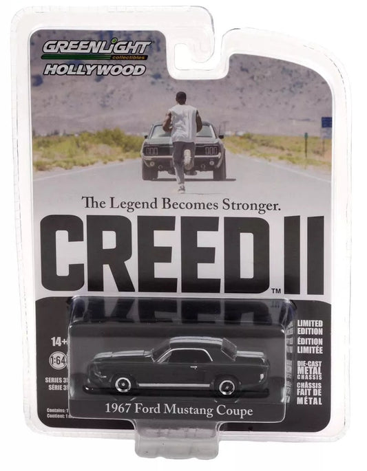 Greenlight - Ford Mustang Coupe 1967 Creed II Movie - Greenlight - Scale 1/64