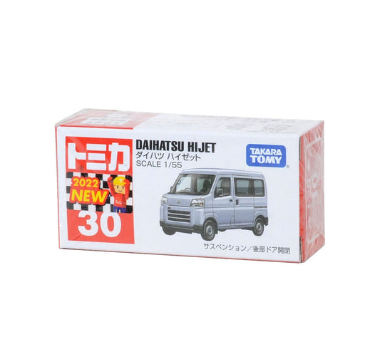 Takara Tomy Tomica - Daihatsu Hijet Silver No. 30 - Scale 1/55