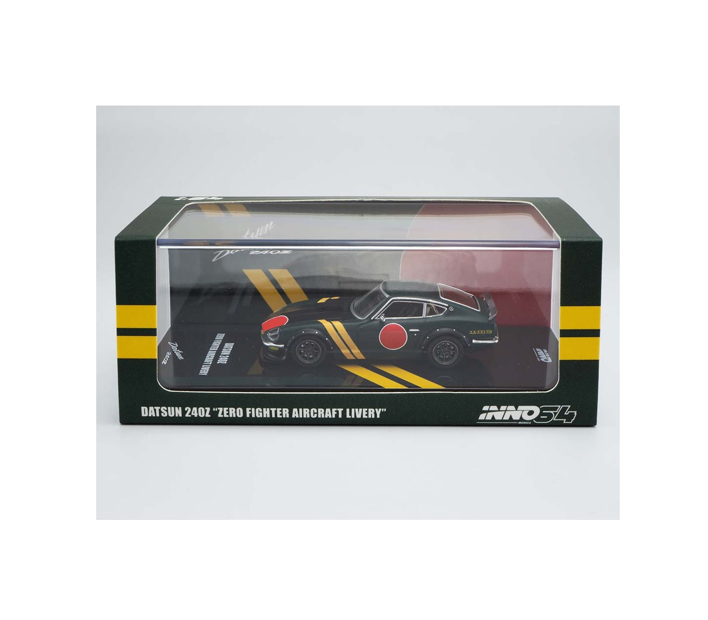 INNO64 - Datsun 240Z "Zero Fighter Aircraft Livery" - Scale 1/64 IN64-240Z-ZFAC