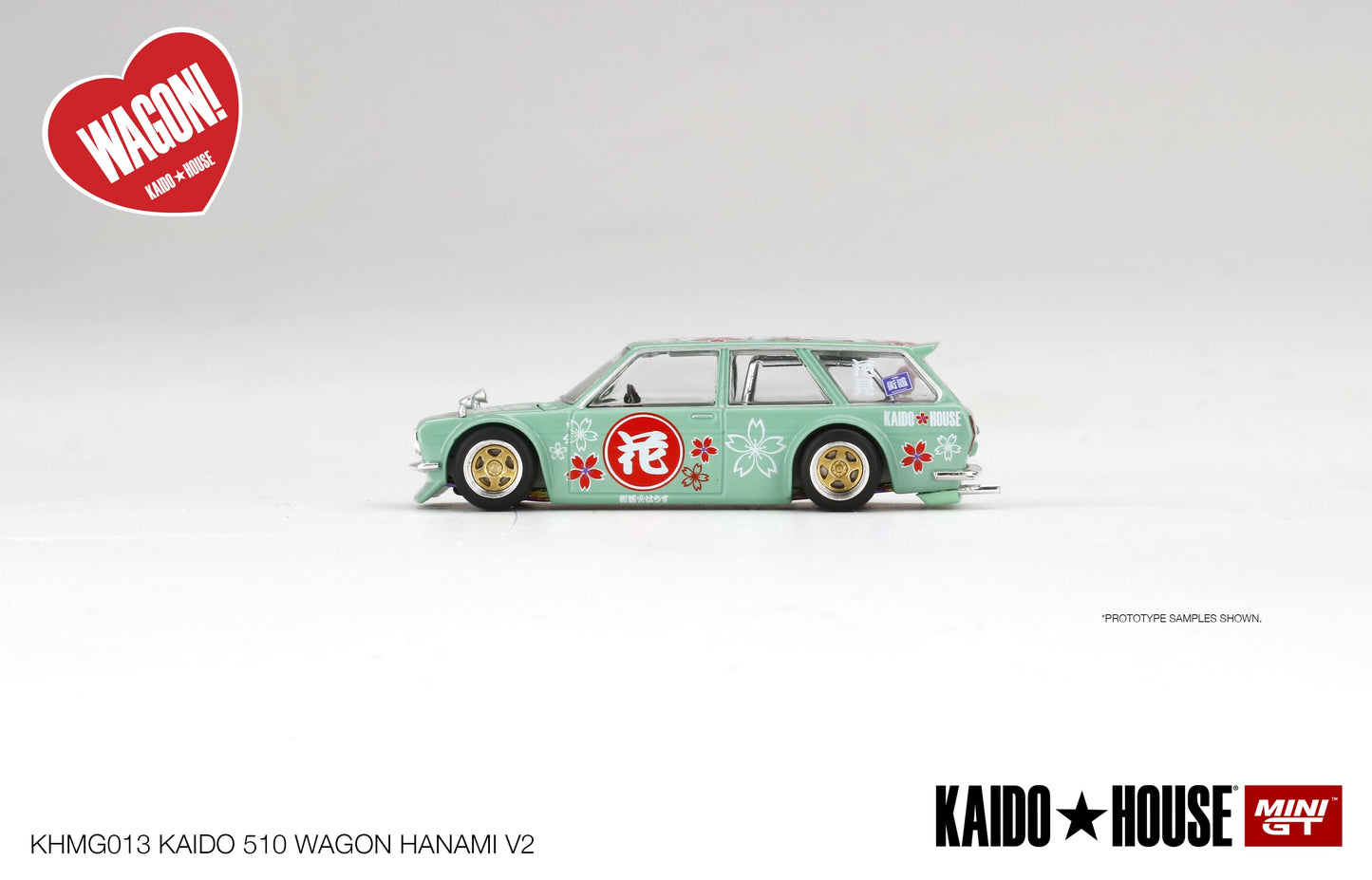 Mini GT - Datsun KAIDO 510 Wagon Hanami V2 - KAIDO HOUSE - Scale 1/64 KHMG013